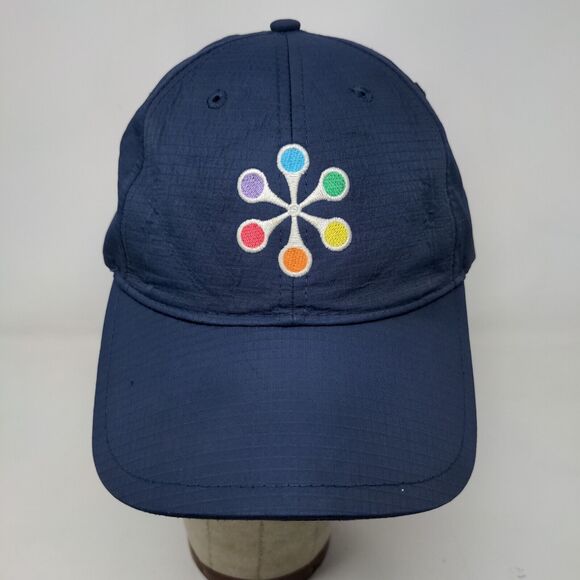 Cap America Men's Strapback Hat Blue Adjustable Embroidered Logo - Picture 3 of 11